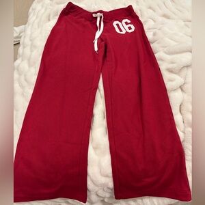 Edikted Red Sweatpants
